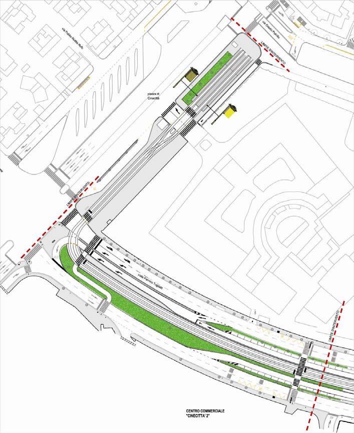 Schede progetto Tramvia tangenziale Togliatti Terminale di piazza