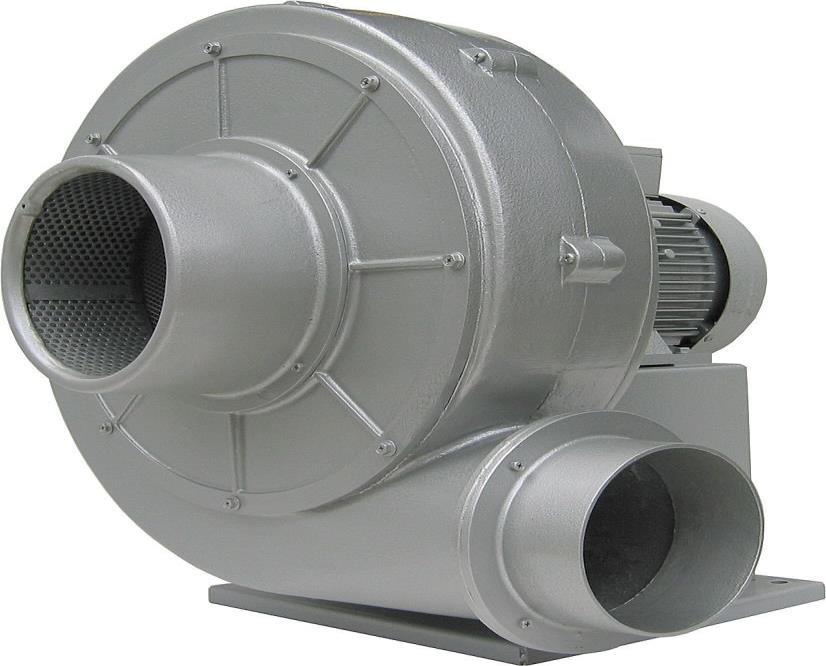 Ventilatori Il ventilatore di mandata nella maggior dei casi è centrifugo. Generalmente, vi è possibilità di variare la velocità di rotazione.