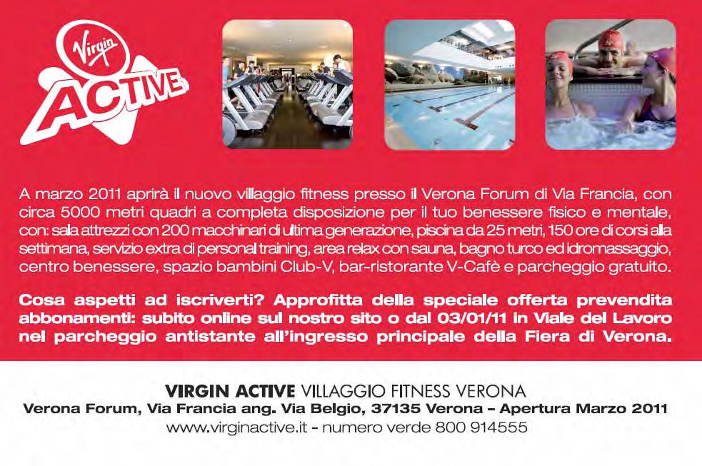 VOLANTINAGGIO 10 GENNAIO 2011 CENTRO FITNESS Q.