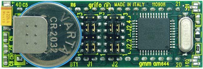 ITALIAN TECHNOLOGY grifo - Pin 40 di CN1 -> Genera un INT0 sul microcontrolore. - Pin 9 di CN1 -> Genera un INT1 sul microcontrolore. - Pin di CN1 -> Genera un INT2 sul microcontrolore.