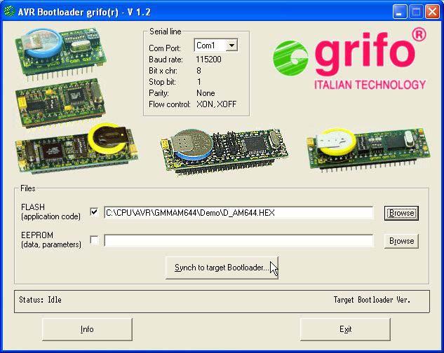 ITALIAN TECHNOLOGY grifo C6) Chiudere la finestra di presentazione visualizzata premendo l'apposito pulsante Close.