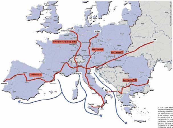 fase 1 I PROGETTI DI SVILUPPO INFRASTRUTTURALE: IDENTIFICAZIONE E FATTIBILITÀ I progetti infrastrutturali di rilevanza europea costituiscono per l area esaminata una opportunità di sviluppo di grande