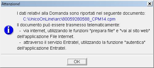 L invio telematico tramite i servizi della Presidenza Nazionale I Comitati che desiderano effettuare l invio telematico tramite la Presidenza Nazionale, dopo aver preparato la domanda del 5 per 1000,