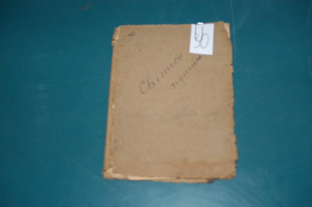 30- Quaderno di chimica organica del 1904-1905.