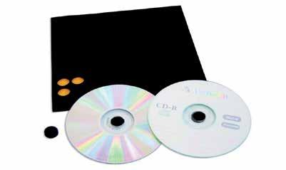 4745270 custodia DVD Box PC da 5 pz BOTTONE PORTA CD Bottone adesivo porta CD.