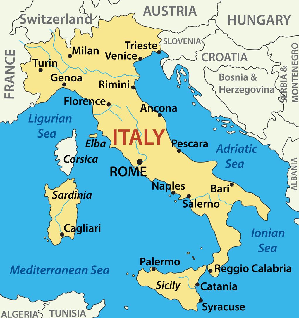 OPĆI PODACI O TRŽIŠTU Službeni naziv: Talijanska Republika. Državno uređenje: republika. Glavni grad: Rim (3.718.000 stanovnika). Veći gradovi: Milano (3.099.000), Napulj (2.202.000), Torino (1.765.