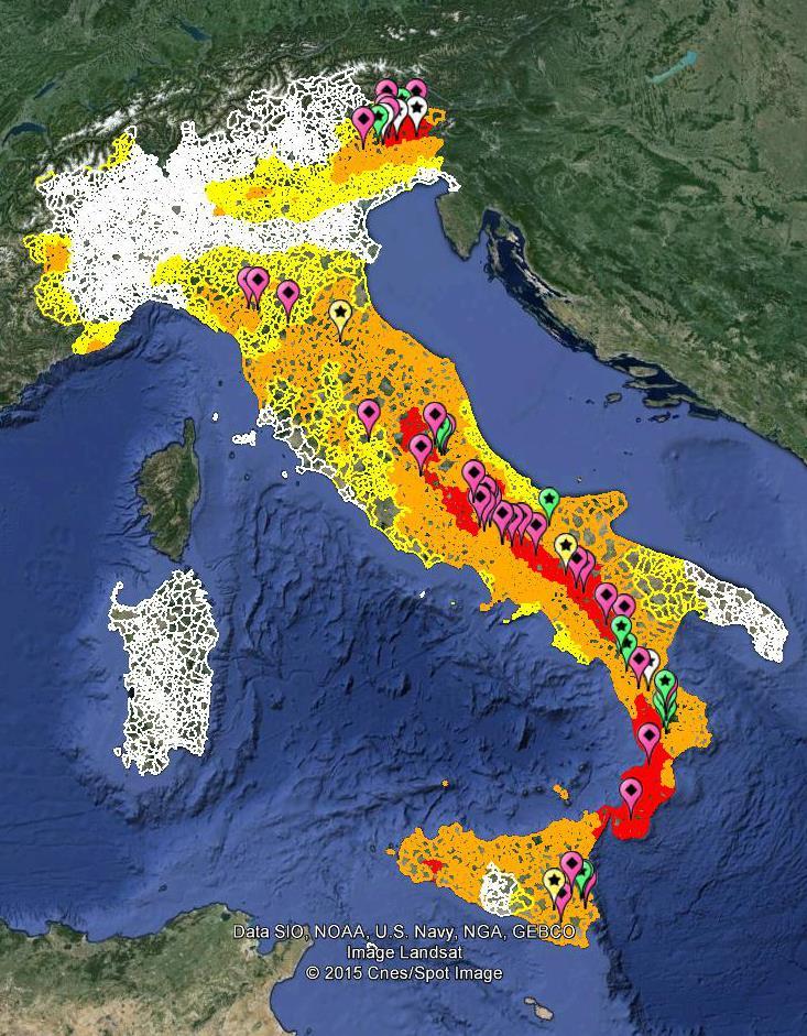 Controllo delle dighe in esercizio - sismica 50% delle dighe è in