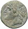 6,66) R BB+ 50 226 Siracusa - Dominio romano (212 a.c.) AE 25 - Testa di Zeus a d. - R/ Quadriga al passo a d. - Mont. 5329; S.