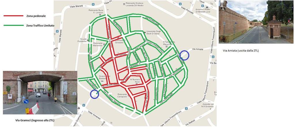 Città di Grosseto Settore: POLIZIA MUNICIPALE ALLEGATO 1 ORDINANZA DIRIGENZIALE N. 27 DEL 14/01/2013 (come modificato con Ordinanza dirigenziale n.