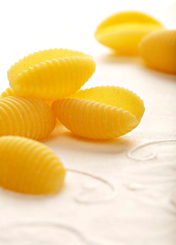 Conchiglie Le Rustiche della Casa Ispirati dalla pasta fatta in casa secondo la più antica tradizione, la nostra pasta nasce esclusivamente da trafile in bronzo, metodo che consente di ottenere una