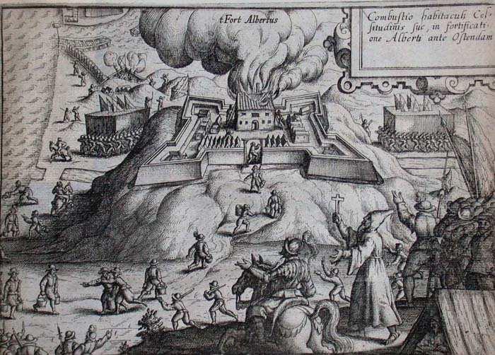 Per privare gli olandesi della loro base sulla costa, gli spagnoli posero sotto assedio Ostenda (5 Luglio 1601) ma la città, fortificata nel 1583, era una delle piazzeforti meglio difese al mondo.