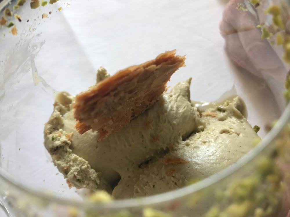 Pescheria, semifreddo al pistacchio