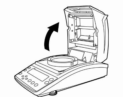 8 Determinazione di umidità 8.1 Avviamento di essicazione Per il primo avviamento preimpostare i parametri di essicazione in modo descritto al cap. 9.