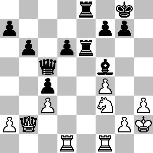 definisce la struttura di pedoni, neutralizzando la coppia degli alfieri. Era necessario proseguire con l'energica 10.Ag5! exd5 ( 10...Cg4!? ) 11.Axf6 dxe4 12.Ac2 gxf6 13.