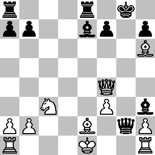 59.Re5 Tf7 60.De6 Rf8 61.Dc8+ Finalmente il Re è costretto ad abbandonare la sua fortezza. 61...Re7 62.Dg8 1-0 Partita 36 Novikov,I - Dorfman,J [A53] Campionato dell URSS, Lvov 1984 1.d4 Cf6 2.