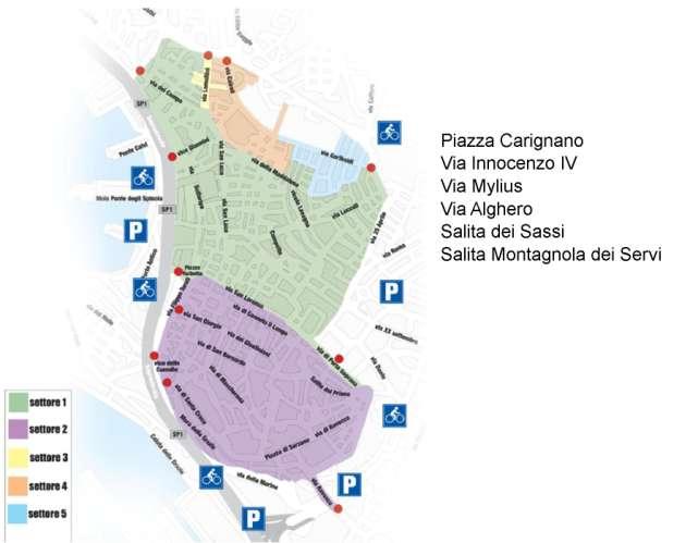 Allegato B Vie limitrofe Di seguito si elenca la imetrazione delle strade alle quali verrà riconosciuto un punteggio di 20 punti come criterio di prossimità C1.