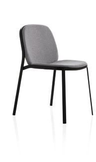 Flap est une chaise adaptée pour le bureau, les espaces contract ou résidentiels.