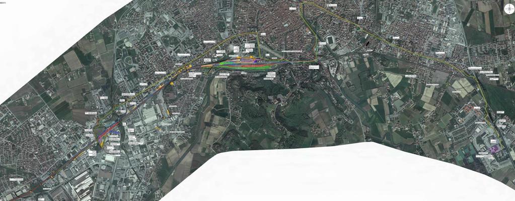 Il Progetto Preliminare dell'attraversamento di Vicenza: principali interventi Nuova Fermata "Fiera" 3 marciapiedi a servizio della linea storica e della linea AV/AC Stazione di Vicenza Viale Roma