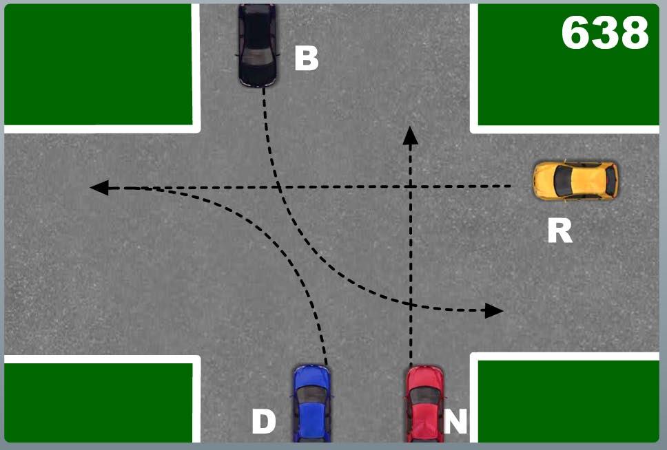 Ordine di passaggio veicoli: