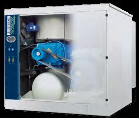 secondo ISO 8573-1) Processi a bassa temperatura Bassi costi del ciclo di vita dei prodotti Nessun consumo di acqua Facilità di manutenzione Wet systems Unità complete dotate di pompe per vuoto ad