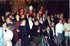 Gli Amici Domenica 2 giugno 2002 alle ore 16.30 a Roma, nella basilica di Santa Maria Maggiore, S.Ecc.za Mons. Cesare Nosiglia presiederà una liturgia con i disabili.