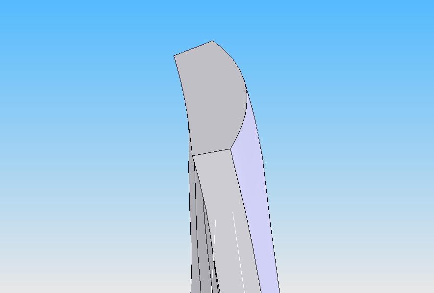 Elaborazione grafica del compressore Utilizzando il programma di disegno 3D