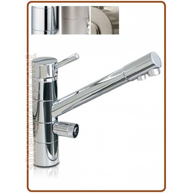 10003018-CS 10003018-NS 10003018-TF Cascata rubinetto 3 vie 3/8" cromato Cascata rubinetto 3 vie 3/8" cromo satinato Cascata rubinetto 3 vie 3/8" Nickel