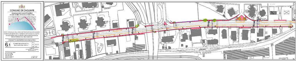 PREMESSA Il progetto interessa il tratto di viale Marconi tra la via Galvani, la via Mercalli ed il tratto sino al ponte sul canale di Terramaini ed è finalizzato all introduzione del senso unico