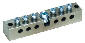 mm 2 0,014 1 7022 morsetto per conduttori da 16 mm 2 a 95 mm 2 0,037 1 7023 morsetto per bandella sezione max 30x4 mm