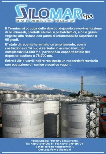 26/04 Trouper (Reederei Friedhelm Dede Gmbh & Co Kg) per Fos. (Coscon Italy Srl 26/04 Norfolk Trader (Lomar Shipping Ltd) per Fos, Barcellona, Valencia, Casablanca, Algeciras.