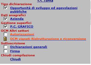 a) Selezionare l azione, l intervento, la tipologia, il documento e inserire l importo, poi cliccare su OK e Salva Modifiche.