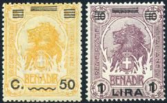 450 (**) (f)...90 621 - Somalia - 1926/30 - Vitt.