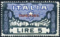 C/Biondi. Cat. 275 (**) (f)...55 642 - Tripolitania - 1924 - Manzoni, n 11/16.