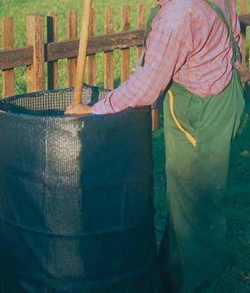 Il cumulo e la cassa di compostaggio Sono metodi efficaci per la buona aerazione e