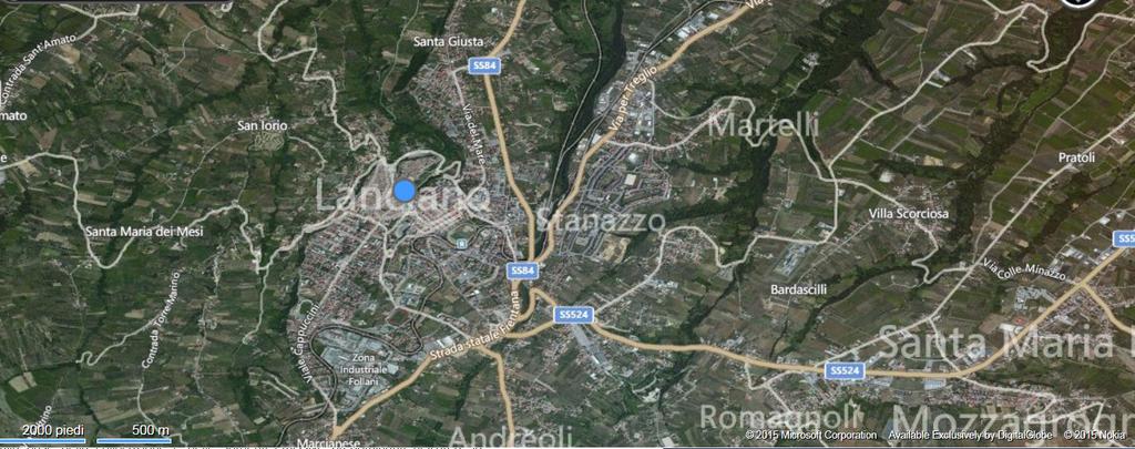 Il presente lavoro descrive i risultati dell indagine effettuata nel Comune di Lanciano (CH) sulla Via per Treglio n 293 in Loc. Villa Martelli dove è stato posizionato il Laboratorio mobile.