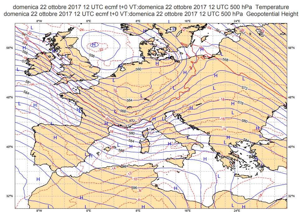 CARATTERIZZAZIONE METEOROLOGICA DEL MESE DI OTTOBRE2017 Ottobre è mediamente un mese piovoso ma quest anno, come talvolta accade, l alta pressione ha quasi sempre interessato le Alpi determinando la