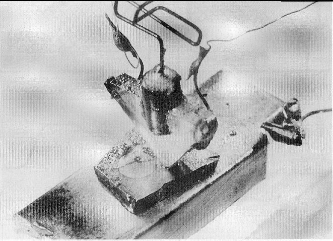 Il primo transistor della