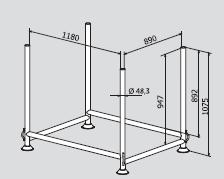 ESG_01_Z 2,11 ESG_02_Z 3,77 ESG_03_Z 4,44 Contenitore standard per 80/100 puntelli (con ganci