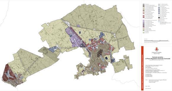 - Taviano: PRG in formato raster da originale in formato vettoriale Il CONFRONTO DISEGNO LEGENDA NTA presenta disallineamenti : TAVIANO Confronto Legenda cartacea Art Norme Tecniche di Attuazione A1