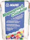 Mapegrout Colabile risponde ai requisiti minimi richiesti dalla EN 1504-3 per le malte strutturali di classe R4. 21 kg/m 2 per cm di spessore. sacchi da 25 kg.