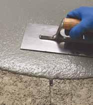 per il rivestimento di pavimentazioni industriali in uno spessore compreso tra 6 e 9 mm.