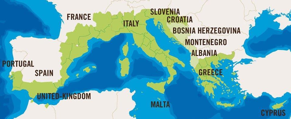 GEOGRAFIA E RISORSE: TRANSNAZIONALI MED- Mediterraneo FESR