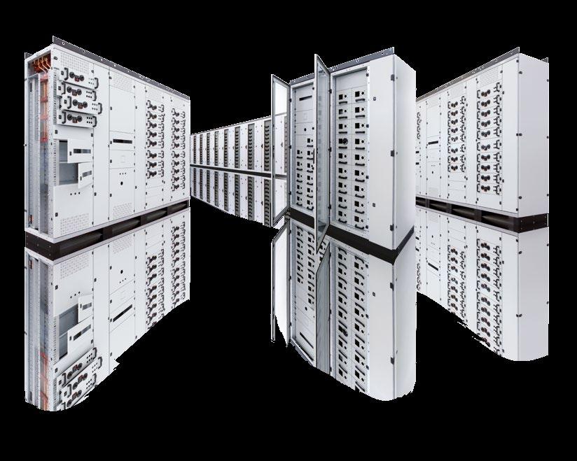 ME-Cub Armadi Motor Control Center a cassetti estraibili fino a 3200 A Dedicati all avviamento e al controllo motori.