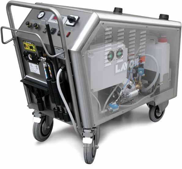 Generatori di vapore Con GV è possibile sgrassare a fondo e sanificare qualsiasi oggetto o superficie in modo facile, ecologico e definitivo.