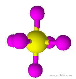 tetraedriche regolari (CH 4, Ni(CO) 4 ) O