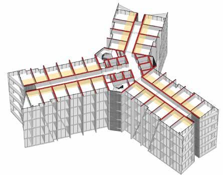 TOWER STRUCTURE: Optimised Structural System Burj Khalifa Structural System: A similar