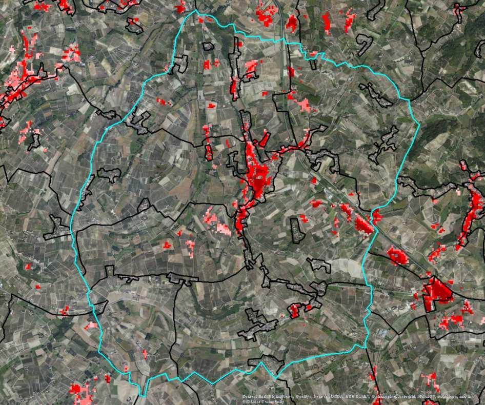 Da tale rappresentazione appare ben evidente quanto già rassegnato nell Aggiornamento del 28 maggio 2014 e cioè la prevalenza a scala comunale delle pressioni dovute ai fertilizzanti minerali,