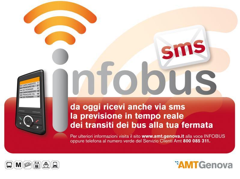 Nel 2010 nasce Infobus SMS I numeri 2.