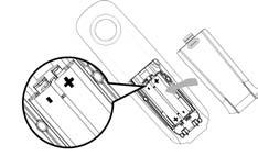 ! Avvertimento Quando le batterie vengono inserite per la prima volta, il ricevitore visualizzerà la parola INITIAL (INIZIALE).