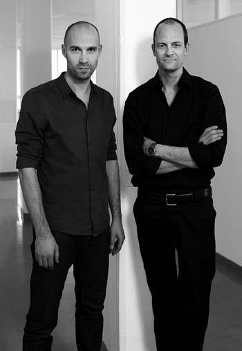FORMPARK by Studio Hannes Wettstein L idea di Formpark si deve alla coppia di designer Stephan Hürlemann (a destra) e Simon Husslein.